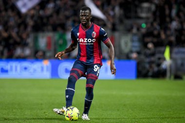 Bologna 'nın Musa Barrow portresi İtalyan futbolu Serie A karşılaşması sırasında Bologna FC, Juventus FC' ye karşı (portreler arşivi) Bologna, İtalya 'daki Renato Dall' Ara stadyumunda, 30 Nisan 2023 - Fotoğraf: Ettore Griffoni