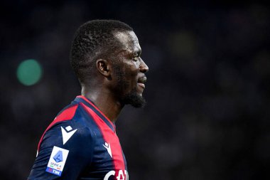 İtalya futbol takımı Serie A maçında Bologna FC, Juventus FC 'ye karşı (portreler arşivi), İtalya' nın Bologna kentindeki Renato Dall 'Ara stadyumunda 30 Nisan 2023 tarihinde yapılmış bir portre.