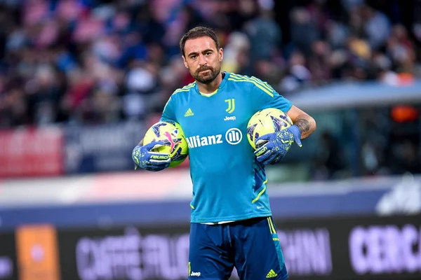 Juventus 'un Carlo Pinsoglio portresi İtalyan futbolu Serie A karşılaşması sırasında Bologna FC ile Juventus FC (portreler arşivi) Bologna, İtalya' daki Renato Dall 'Ara stadyumunda, 30 Nisan 2023 - Fotoğraf: Ettore Griffoni