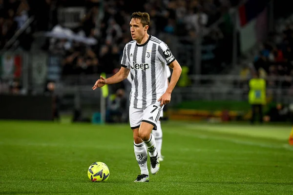 Juventus 'un Federico Chiesa portresi İtalyan futbolu Serie A karşılaşması sırasında Bologna FC ile Juventus FC (portreler arşivi) Bologna, İtalya' daki Renato Dall 'Ara stadyumunda, 30 Nisan 2023 - Fotoğraf: Ettore Griffoni