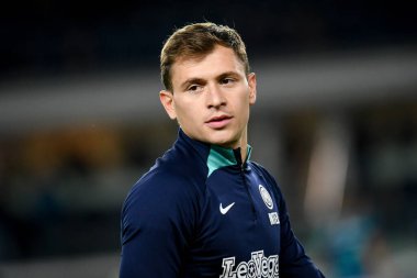 İtalya futbol takımı Serie A maçında Inter 'in Nicolo' Barella portresi Hellas Verona FC vs Inter - FC Internazionale (portreler arşivi) - Verona, İtalya 'da Marcantonio Bentegodi Stadyumu' nda, 3 Mayıs 2023