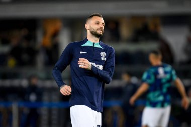 İtalya futbol takımı Serie A maçında Marcelo Brozoviç 'in portresi, İtalya' nın Verona kentindeki Marcantonio Bentegodi Stadyumu 'nda Hellas Verona FC - FC Internazionale (portreler arşivi) - 3 Mayıs 2023 - Fotoğraf: Ettore Griffoni