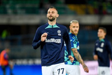 İtalya futbol takımı Serie A maçında Marcelo Brozoviç 'in portresi, İtalya' nın Verona kentindeki Marcantonio Bentegodi Stadyumu 'nda Hellas Verona FC - FC Internazionale (portreler arşivi) - 3 Mayıs 2023 - Fotoğraf: Ettore Griffoni