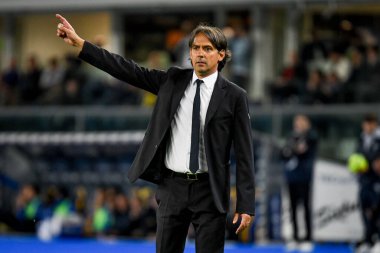 Inter 's Coach Simone Inzaghi İtalyan futbol takımı Serie A maçında Marcantonio Bentegodi Stadyumu' nda Hellas Verona FC - FC Internazionale (portreler arşivi) - 3 Mayıs 2023 - Fotoğraf: Ettore Griffoni
