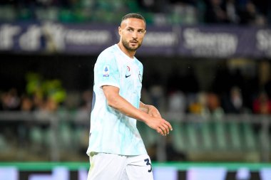 İtalya futbol takımı Serie A maçında Inter 'in Danilo D' Ambrosio portresi Hellas Verona FC - FC Internazionale (portreler arşivi) - Verona, İtalya 'daki Marcantonio Bentegodi Stadyumu, 3 Mayıs 2023 - Fotoğraf: Ettore Griffoni