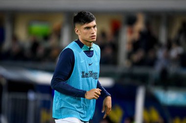 İtalya futbol takımı Serie A maçında Inter 'in Joaquin Correa portresi Hellas Verona FC vs Inter - FC Internazionale (portreler arşivi), Verona, İtalya' daki Marcantonio Bentegodi Stadyumu, 3 Mayıs 2023 - Fotoğraf: Ettore Griffoni