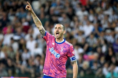 Juventus 'un Leonardo Bonucci portresi Udinese Calcio vs Juventus FC (portreler arşivi) maçında Udine, İtalya' da bulunan Dacia Arena Stadyumu 'nda, 4 Haziran 2023 - Fotoğraf: Ettore Griffoni
