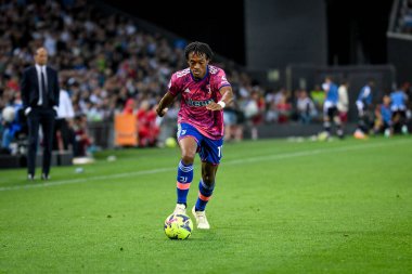 Juventus 'un Juan Cuadrado portresi İtalyan futbolu Serie A karşılaşması sırasında Udinese Calcio ile Juventus FC (portreler arşivi) Udine, İtalya' da Dacia Arena Stadyumu 'nda, 4 Haziran 2023