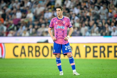 İtalya futbolu sırasında Juventus 'un Fabio Miretti portresi Udinese Calcio vs Juventus FC (portreler arşivi) maçında Udine, İtalya' daki Dacia Arena stadyumunda, 4 Haziran 2023 - Fotoğraf: Ettore Griffoni
