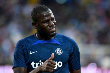 Chelsea 'nin Kalidou Koulibaly portresi Udinese Calcio ile Chelsea FC (portreler arşivi) maçında Udine, İtalya' daki Dacia Arena stadyumunda, 29 Temmuz 2022 - Fotoğraf: Ettore Griffoni