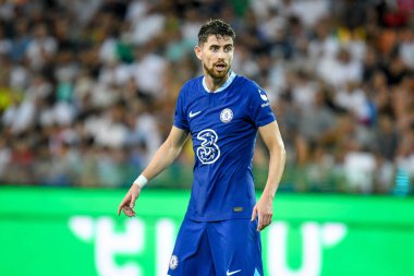 Chelsea 'nin Jorginho portresi Udinese Calcio' nun Chelsea FC 'ye karşı oynadığı Friuli - Dacia Arena Stadyumu' nda 29 Temmuz 2022 - Fotoğraf: Ettore Griffoni
