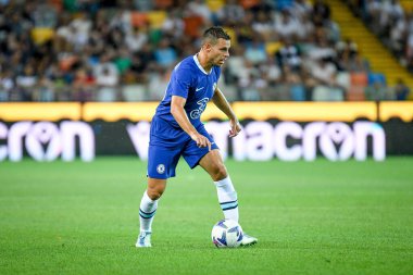 Chelsea 'nin Cesar Azpilicueta portresi, Udinese Calcio ile Chelsea FC (portreler arşivi) maçında Udine, İtalya' daki Dacia Arena stadyumunda 29 Temmuz 2022 - Fotoğraf: Ettore Griffoni
