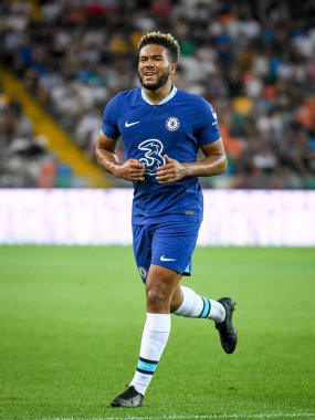 Chelsea 'nin Reece James portresi Udinese Calcio Chelsea FC' ye karşı (portreler) Friuli - Dacia Arena Stadyumu, Udine, İtalya, 29 Temmuz 2022 - Fotoğraf: Ettore Griffoni