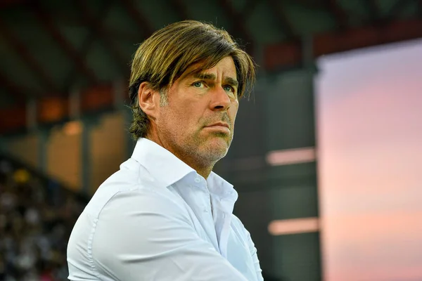 Treinador Principal Udinese Andrea Sottil Retrato Durante Futebol Italiano Serie — Fotografia de Stock