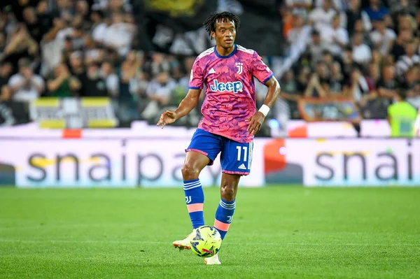 stock image Juventus's Juan Cuadrado portrait in action during italian soccer Serie A match Udinese Calcio vs Juventus FC (portraits archive) at the Friuli - Dacia Arena stadium in Udine, Italy, June 04, 2023 - Credit: Ettore Griffoni