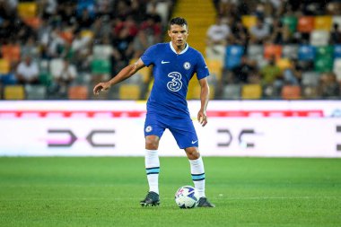 Chelsea 'nin Thiago Silva portresi, Udinese Calcio' nun Chelsea FC 'ye karşı oynadığı Udine - Dacia Arena Stadyumu, 29 Temmuz 2022 - Fotoğraf: Ettore Griffoni
