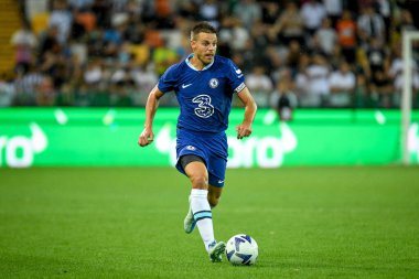 Chelsea 'nin Cesar Azpilicueta portresi, Udinese Calcio ile Chelsea FC (portreler arşivi) maçında Udine, İtalya' daki Dacia Arena stadyumunda 29 Temmuz 2022 - Fotoğraf: Ettore Griffoni