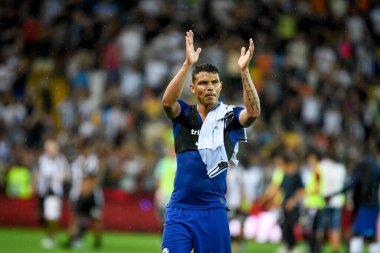Chelsea 'nin Thiago Silva portresi Udinese Calcio' nun Chelsea FC 'ye karşı oynadığı Friuli - Dacia Arena Stadyumu, 29 Temmuz 2022 - Fotoğraf: Ettore Griffoni