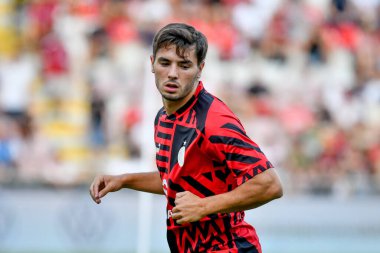 Milan 'ın Brahim Diaz portresi, İtalya' nın Vicenza kentindeki Romeo Menti stadyumunda oynanan LR Vicenza vs AC Milan maçında (portreler) çekilmiştir.