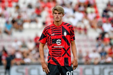 Milan 'ın Charles De Ketelaere portresi dostluk maçı sırasında LR Vicenza vs AC Milan (portreler arşivi) İtalya' nın Vicenza kentindeki Romeo Menti stadyumunda, 06 Ağustos 2022 - Fotoğraf: Ettore Griffoni