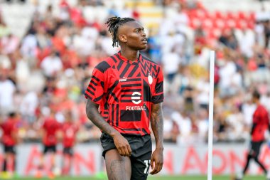 Milan 'ın Rafael Leao portresi, İtalya' nın Vicenza kentindeki Romeo Menti stadyumunda oynanan LR Vicenza vs AC Milan (portreler) maçı sırasında, 06 Ağustos 2022 - Fotoğraf: Ettore Griffoni