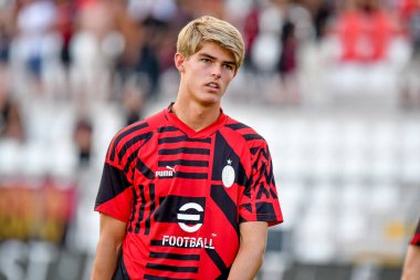 Milan 'ın Charles De Ketelaere portresi dostluk maçı sırasında LR Vicenza vs AC Milan (portreler arşivi) İtalya' nın Vicenza kentindeki Romeo Menti stadyumunda, 06 Ağustos 2022 - Fotoğraf: Ettore Griffoni