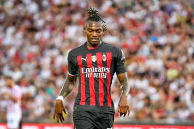 Milan 'ın Rafael Leao portresi, İtalya' nın Vicenza kentindeki Romeo Menti stadyumunda oynanan LR Vicenza vs AC Milan (portreler) maçı sırasında, 06 Ağustos 2022 - Fotoğraf: Ettore Griffoni