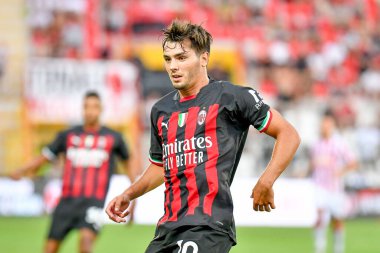 Milan 'ın Brahim Diaz portresi, İtalya' nın Vicenza kentindeki Romeo Menti stadyumunda oynanan LR Vicenza vs AC Milan maçında (portreler) çekilmiştir.