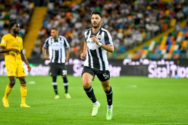 Udinese 'nin İtalya futbolu sırasındaki Tolgay Arslan portresi Udinese Calcio vs US Salernitana (portreler arşivi), Udine, İtalya' daki Dacia Arena stadyumunda 20 Ağustos 2022 - Fotoğraf: Ettore Griffoni