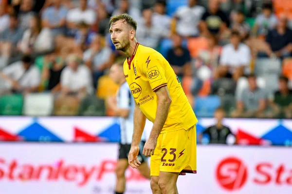 Ritratto Robert Gyomber Salernitana Durante Partita Calcio Udinese Calcio Contro — Foto Stock