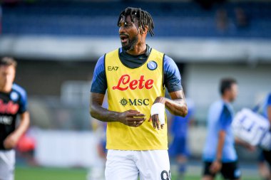 Napoli 'nin Andre' Zambo Anguissa portresi İtalyan futbolu Serie A maçında Hellas Verona FC ile SSC Napoli (portreler arşivi) maçı Verona, İtalya 'da Marcantonio Bentegodi stadyumunda, 15 Ağustos 2022 - Fotoğraf: Ettore Griffoni