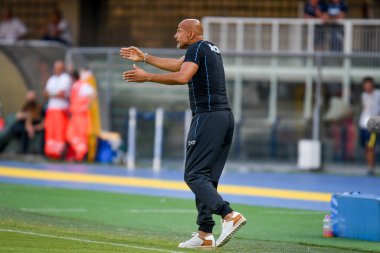 Napoli teknik direktörü Luciano Spalletti İtalya futbolu Serie A maçında Marcantonio Bentegodi Stadyumu 'nda Hellas Verona FC ile SSC Napoli (portreler arşivi) karşılaşması sırasında 15 Ağustos 2022 - Fotoğraf: Ettore Griffoni