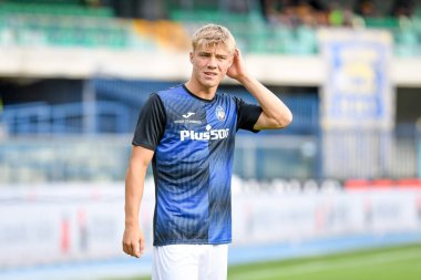 Atalanta 'nın Rasmus Hojlund portresi İtalyan futbolu Serie A maçında Hellas Verona FC vs Atalanta BC (portreler arşivi) Marcantonio Bentegodi Stadyumu' nda 28 Ağustos 2022 - Fotoğraf: Ettore Griffoni