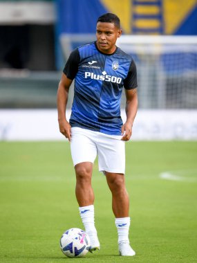 Atalanta 'nın İtalya futbolu sırasındaki Luis Muriel portresi Serie A maçında Hellas Verona FC - Atalanta BC (portreler arşivi) maçı Verona, İtalya' daki Marcantonio Bentegodi stadyumunda, 28 Ağustos 2022 - Fotoğraf: Ettore Griffoni