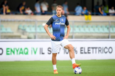 Atalanta 'nın İtalya futbolu sırasındaki Mario Pasalic portresi Serie A maçı Hellas Verona FC vs Atalanta BC (portreler arşivi) Verona, İtalya' daki Marcantonio Bentegodi stadyumunda, 28 Ağustos 2022 - Fotoğraf: Ettore Griffoni