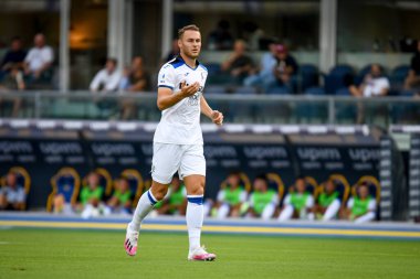 Atalanta 'nın İtalyan futbol takımı Serie A maçında çekilen Teun Koopmeiners portresi, 28 Ağustos 2022' de İtalya 'nın Verona kentinde bulunan Marcantonio Bentegodi Stadyumu' nda Hellas Verona FC - Atalanta BC (portreler arşivi) maçında çekildi.