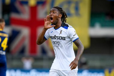 Atalanta 'nın İtalya futbolu sırasındaki Brandon Soppy portresi Serie A maçında Hellas Verona FC - Atalanta BC (portreler arşivi) maçı Verona, İtalya' da Marcantonio Bentegodi stadyumunda, 28 Ağustos 2022 - Fotoğraf: Ettore Griffoni