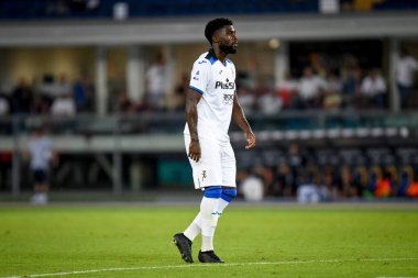 Atalanta 'nın Jeremie Boga portresi İtalyan futbolu Serie A maçında Hellas Verona FC - Atalanta BC (portreler arşivi) maçı Verona, İtalya' da Marcantonio Bentegodi stadyumunda, 28 Ağustos 2022 - Fotoğraf: Ettore Griffoni