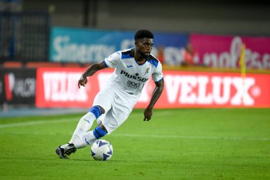 Atalanta 'nın Jeremie Boga portresi İtalyan futbolu Serie A karşılaşması sırasında Marcantonio Bentegodi Stadyumu' nda Hellas Verona FC vs Atalanta BC (portreler arşivi) maçında, 28 Ağustos 2022 - Fotoğraf: Ettore Griffoni