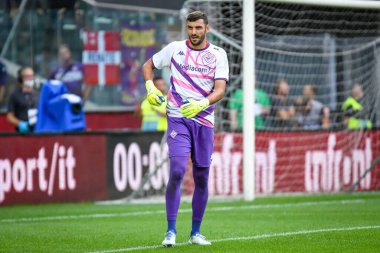 Fiorentina 'nın İtalya futbol takımı Serie A maçında Pietro Terracciano portresi Udinese Calcio' ya karşı ACF Fiorentina (portreler arşivi) maçı Udine, İtalya 'da Dacia Arena Stadyumu, 31 Ağustos 2022 - Fotoğraf: Ettore Griffoni
