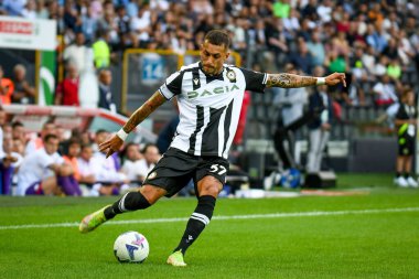 Udinese 'den Roberto Maximiliano Pereyra İtalyan futbolu Serie A karşılaşmasında Udinese Calcio, Friuli - Dacia Arena Stadyumu, Udine, İtalya, 31 Ağustos 2022 - Fotoğraf: Ettore Griffoni