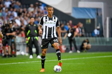 Udinese 'den Rodrigo Nascimento Becao İtalyan futbol takımı Serie A maçında Udinese Calcio, Friuli - Dacia Arena Stadyumu, Udine, İtalya, 31 Ağustos 2022 - Fotoğraf: Ettore Griffoni