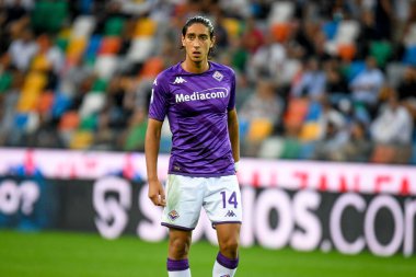 Fiorentina 'nın İtalya futbolu sırasındaki Yussef Maleh portresi Udinese Calcio - ACF Fiorentina (portreler arşivi) maçı Udine, İtalya' da Dacia Arena Stadyumu, 31 Ağustos 2022 - Fotoğraf: Ettore Griffoni