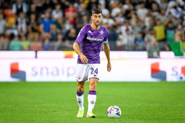 Fiorentina 'nın Marco Benassi portresi İtalyan futbolu Serie A karşılaşmasında Udinese Calcio ile ACF Fiorentina (portreler arşivi) Udine, İtalya' da Dacia Arena Stadyumu 'nda, 31 Ağustos 2022 - Fotoğraf: Ettore Griffoni