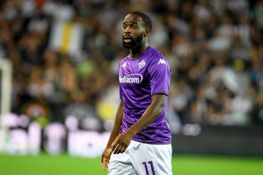 Fiorentina 'nın Jonathan Ikone portresi İtalyan futbolu Serie A maçında Udinese Calcio - ACF Fiorentina (portreler arşivi) - Udine, İtalya' da Dacia Arena Stadyumu, 31 Ağustos 2022 - Fotoğraf: Ettore Griffoni