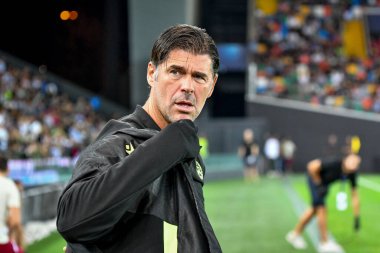 Udinese Teknik Direktörü Andrea Sottil İtalya futbol takımı Serie A maçında Udinese Calcio, Friuli 'de AS Roma' ya karşı Dacia Arena Stadyumu, Eylül 04, 2022 - Fotoğraf: Ettore Griffoni