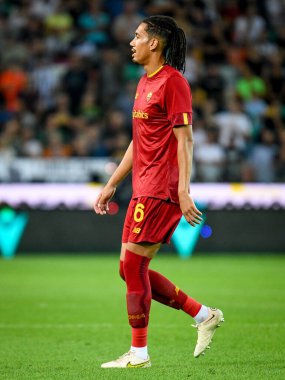 İtalya futbol takımı Serie A maçında Roma 'nın Chris Smalling portresi Udinese Calcio - AS Roma maçında Udine, İtalya' daki Dacia Arena stadyumunda, Eylül 04, 2022 - Fotoğraf: Ettore Griffoni