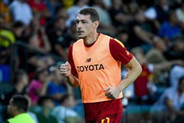 İtalyan futbolu Serie A maçında Roma 'nın Andrea Belotti portresi Udinese Calcio ile AS Roma maçı Udine, İtalya' daki Dacia Arena stadyumunda, Eylül 04, 2022 - Fotoğraf: Ettore Griffoni
