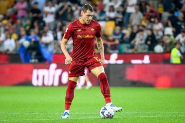 Roma 'nın Andrea Belotti portresi İtalyan futbolu Serie A maçında Udinese Calcio, Friuli - Dacia Arena stadyumunda AS Roma' ya karşı Udine, İtalya 'da, Eylül 04, 2022 - Fotoğraf: Ettore Griffoni