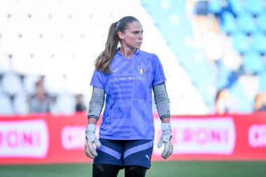 İtalya 'nın Laura Giuliani portresi FIFA Dünya Kupası 2023 Kalifikatörleri - İtalya' nın Ferrara kentindeki Paolo Mazza stadyumunda İtalya - Ettore Griffoni